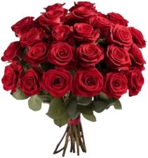 Mazzo di rose rosse